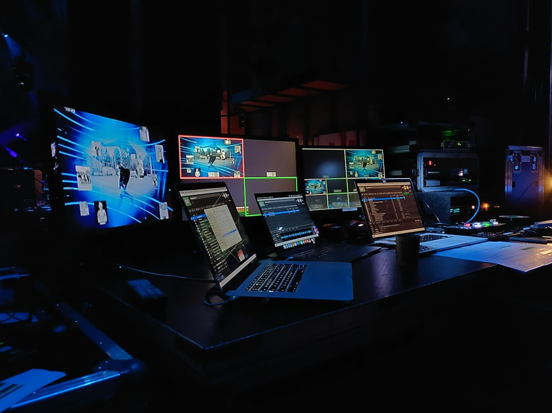 virtual production setup